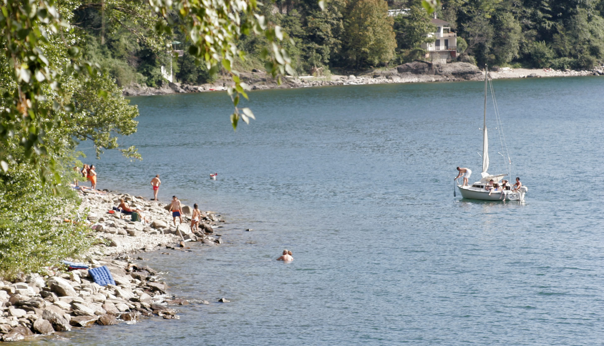 Beaches Lake Maggiore